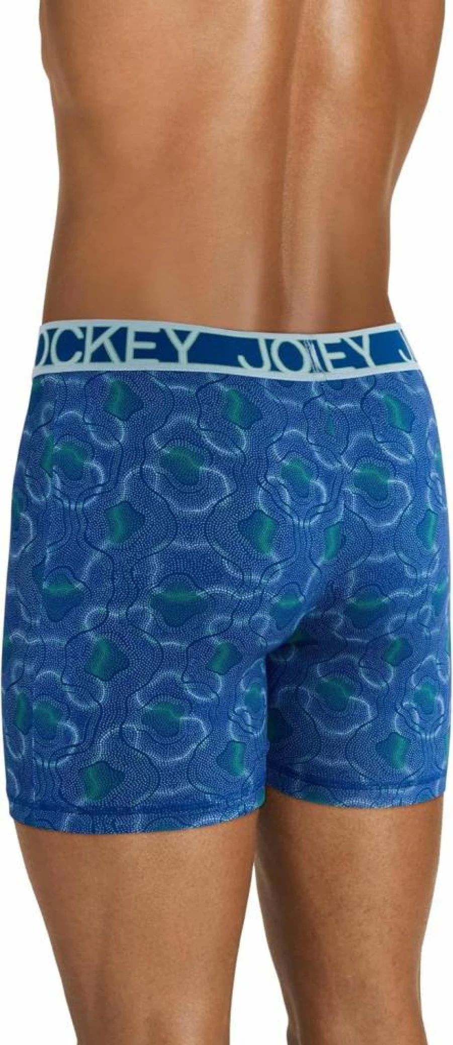 Jockey Men's Active Microfiber 5-Inch Boxer Briefs - Breathable Comfort Underwear for Sports & Everyday Wear