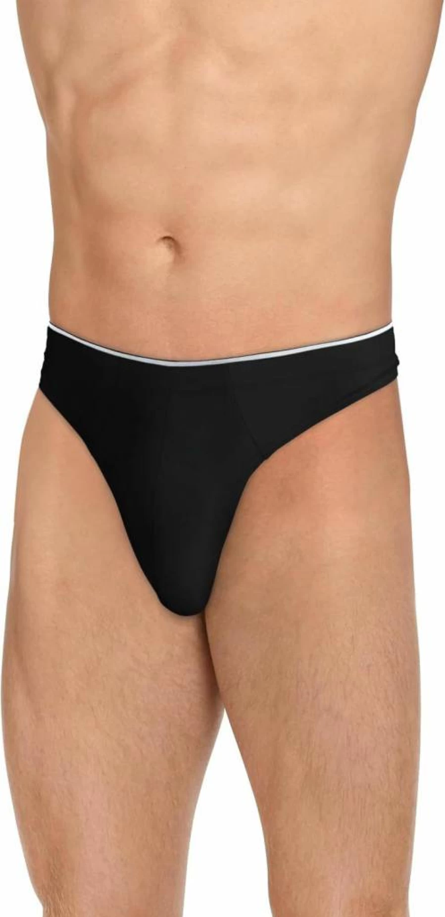 Jockey Men's True Style Thong Underwear 3-Pack - Comfortable & Breathable