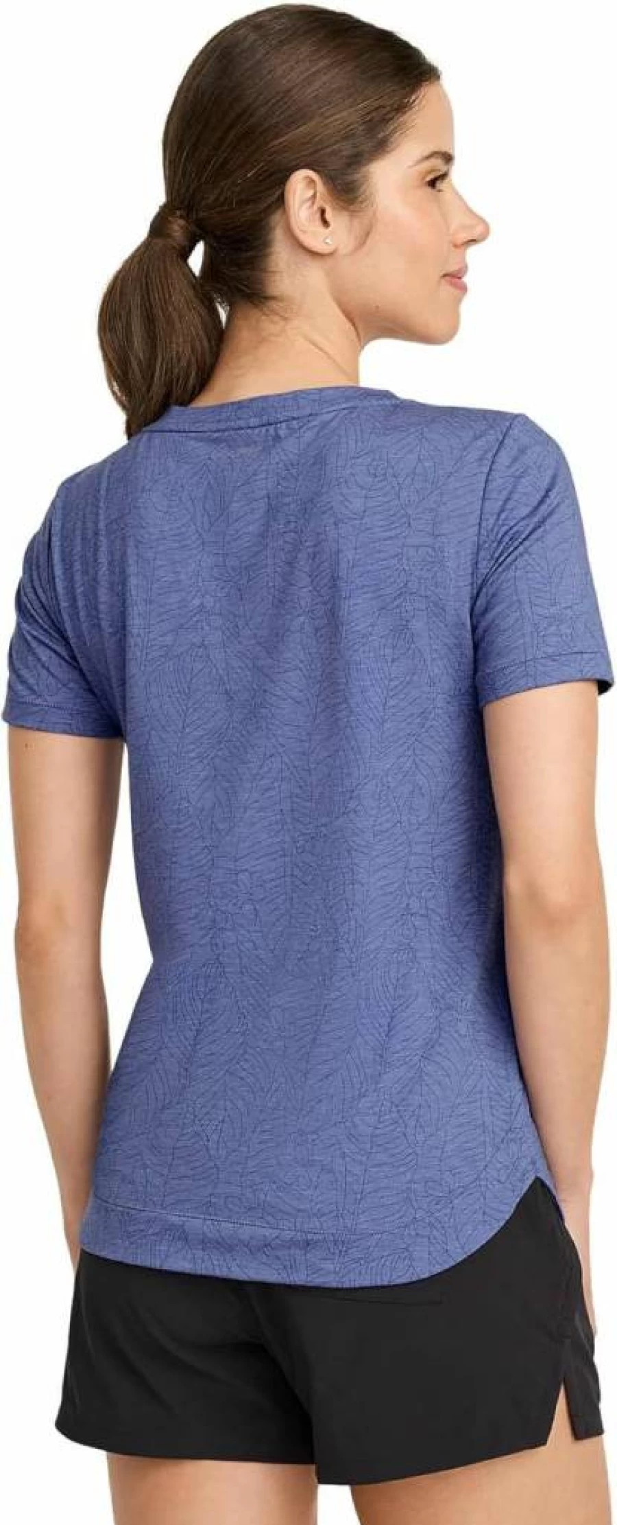 Jockey Women's EverActive V-Neck Performance T-Shirt - Moisture Wicking Activewear Top for Workouts & Gym