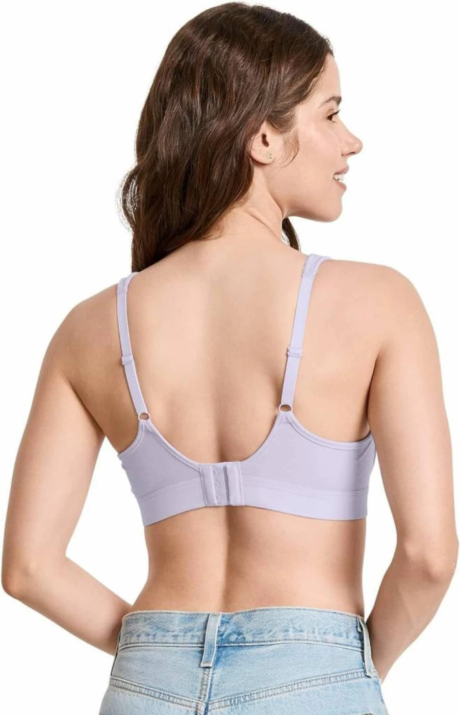 Jockey Women's Wireless Full Coverage Bra - Cooling Cotton Blend Molded Cup Comfort Bra