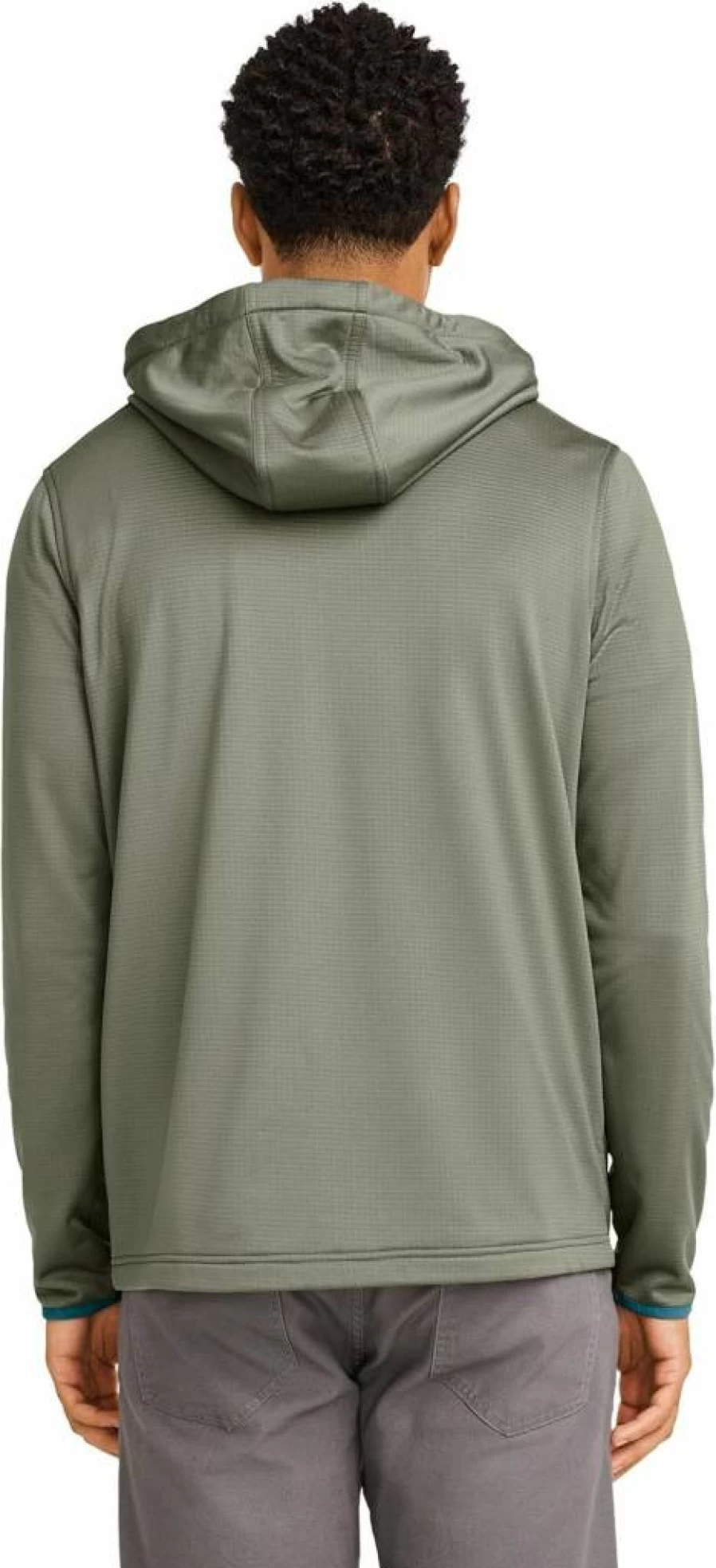 Jockey Men's Lightweight Grid Fleece Jacket - Outdoor Casualwear for Men