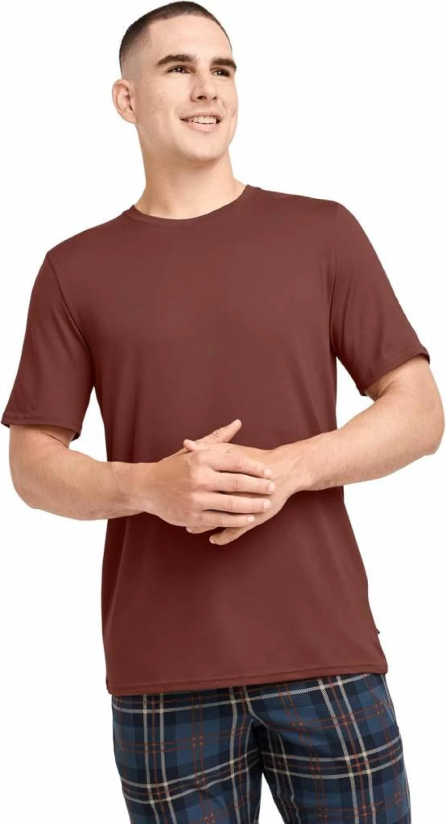 Jockey Men's Cooling Sleep Shirt - Ultra Soft Breathable Sleepwear for Men