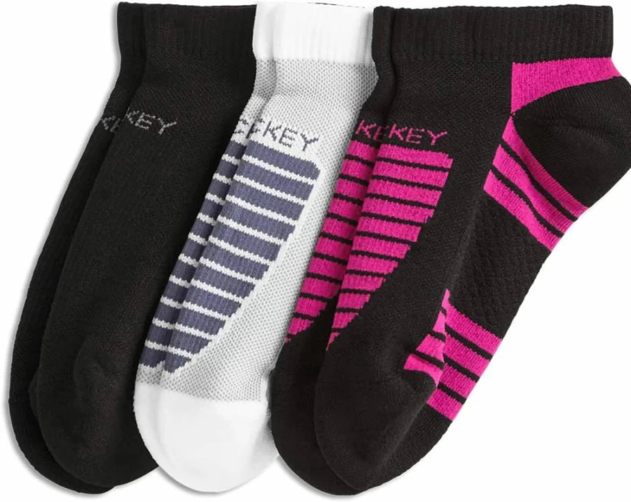 Jockey Women's Low-Cut Sport Socks 3-Pack - Breathable Athletic Socks for Running & Workouts
