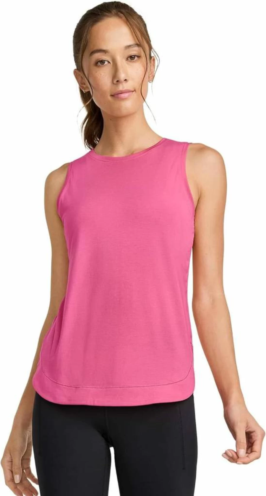 Jockey Women's Everactive Performance Tank Top - Breathable Activewear for Workouts & Gym