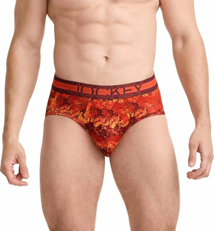 Jockey Men's Stability Pouch Microfiber Briefs - Sport Underwear for Support & Comfort