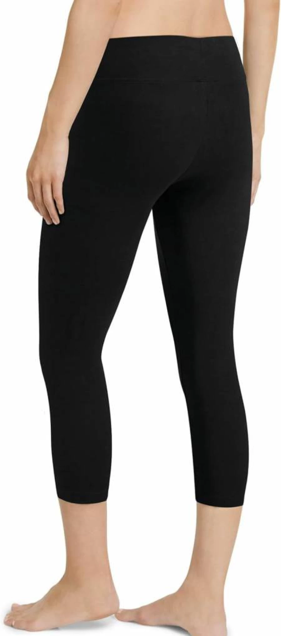 Jockey Women's Cotton Stretch Capri Leggings - Comfortable Activewear for Yoga & Workouts