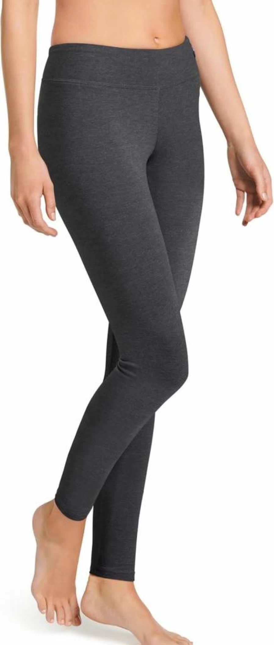 Jockey Women's Cotton Stretch Ankle Leggings - Comfortable Activewear for Yoga & Workouts