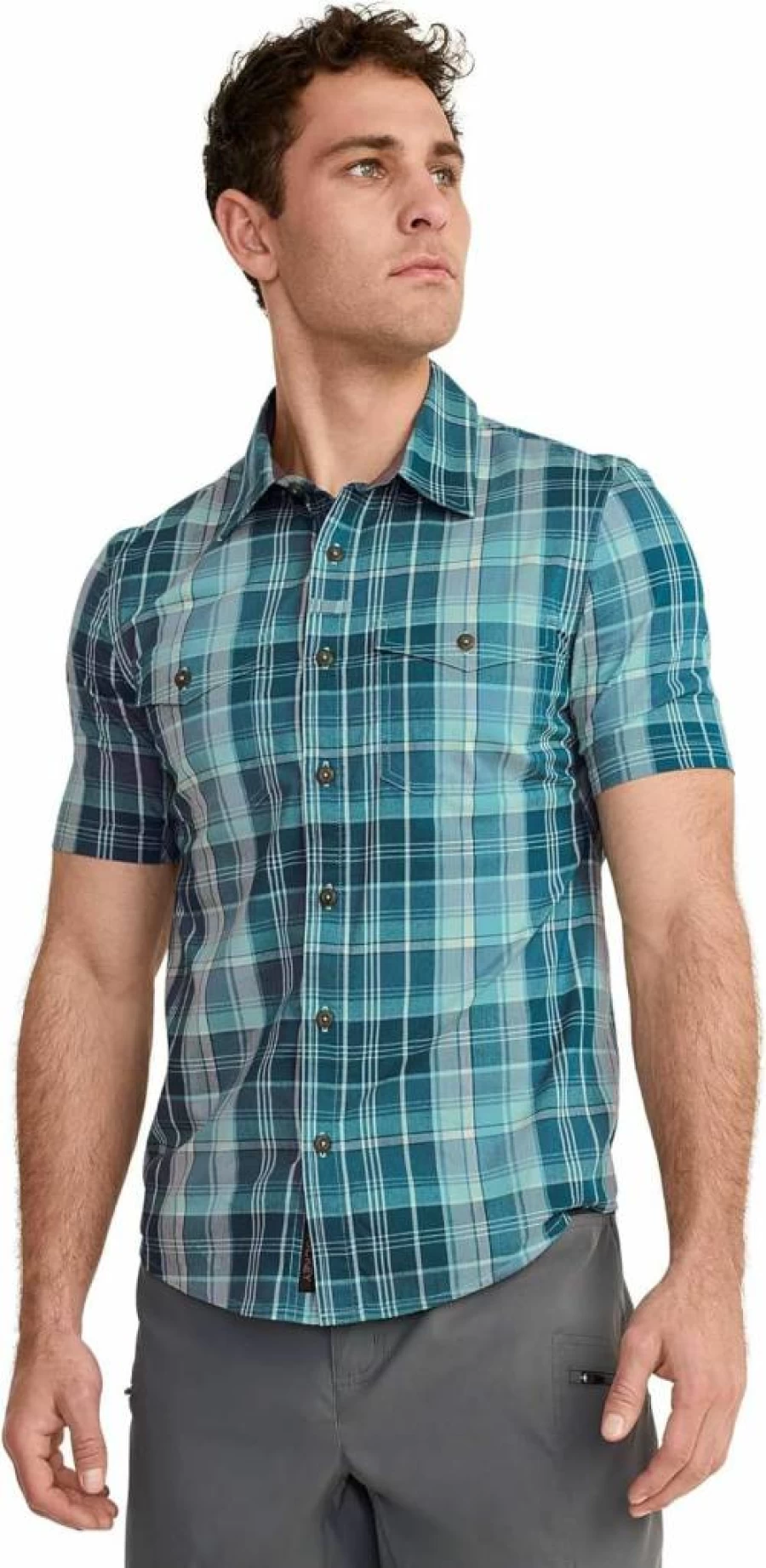 Jockey Men's Outdoor Casual Short Sleeve Utility Shirt - Breathable Comfort Fit Work & Adventure Top