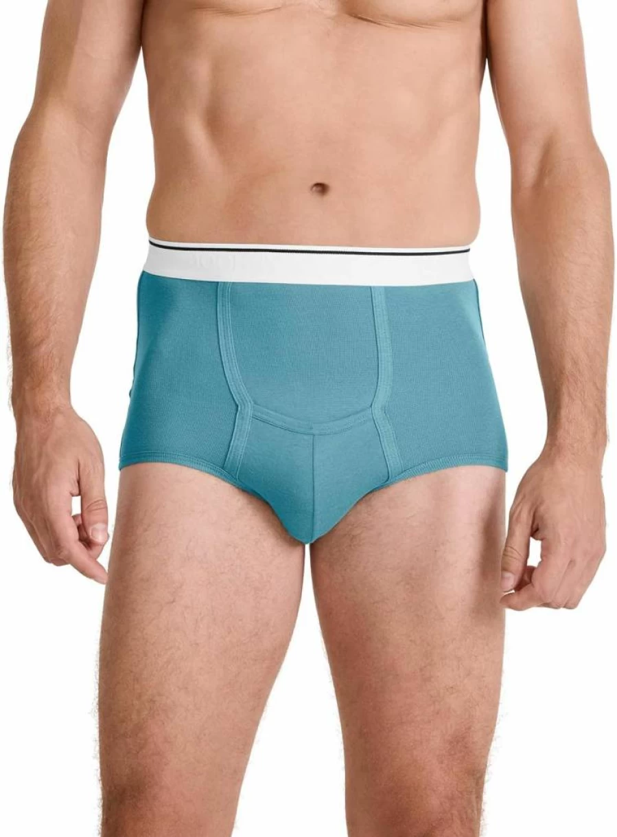 Jockey Men's Cotton Underwear with Comfort Pouch - 2 Pack Briefs for Big & Tall