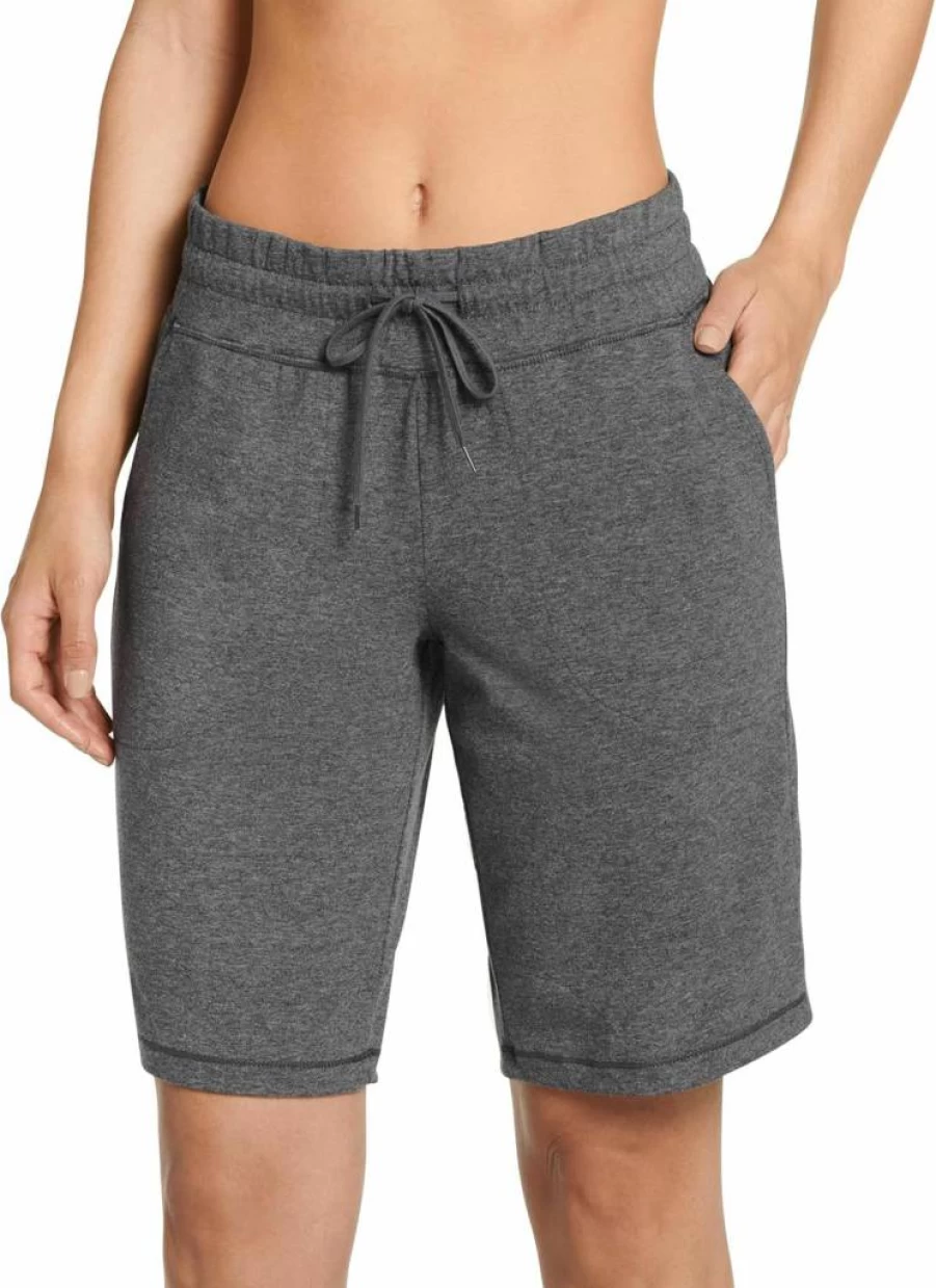 Jockey Women's Cotton Stretch Jersey Sleep Shorts 10" Bermuda Pajama Bottoms for Comfortable Nightwear