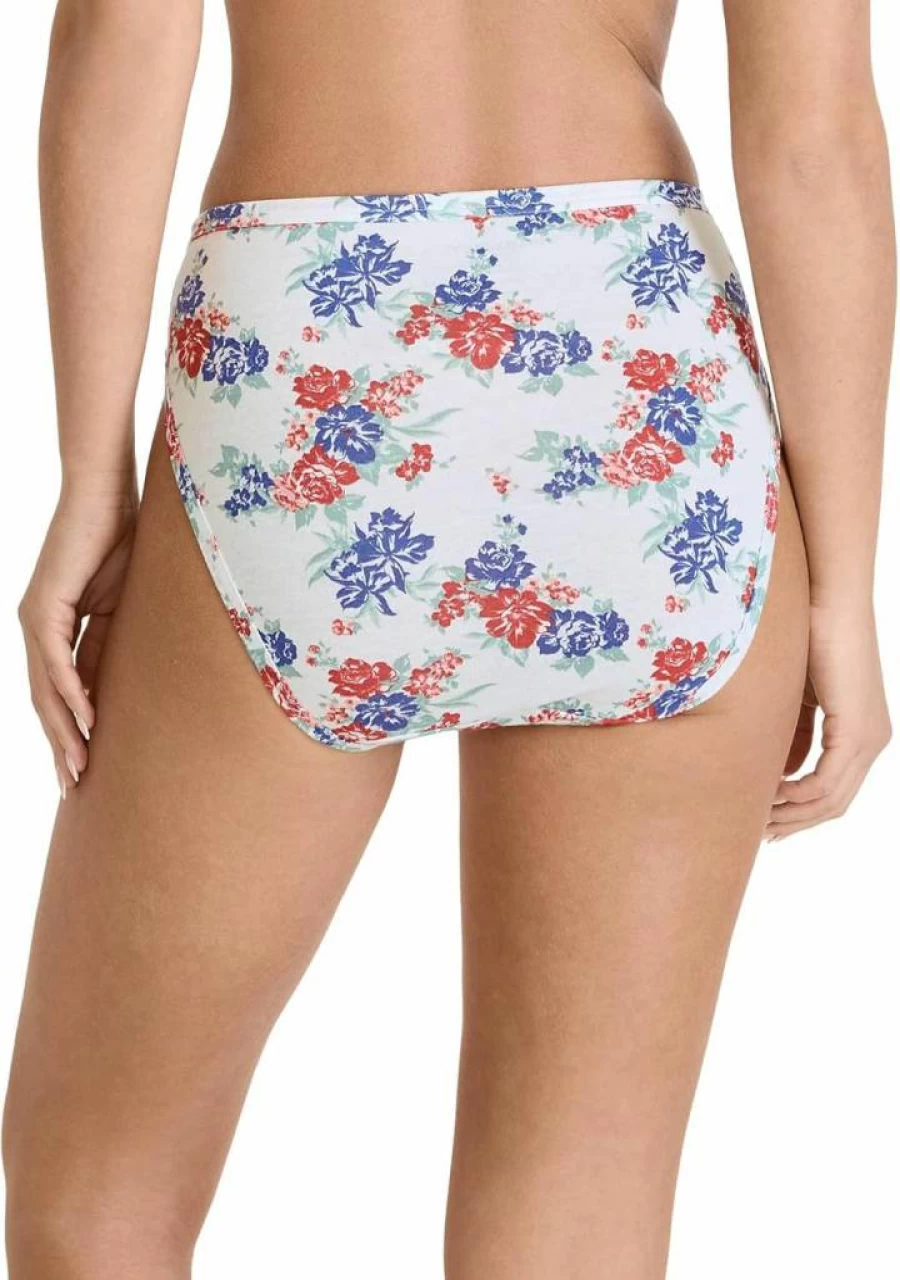 Jockey Women's Elance French Cut Underwear 6-Pack - Comfortable Cotton Panties Multipack