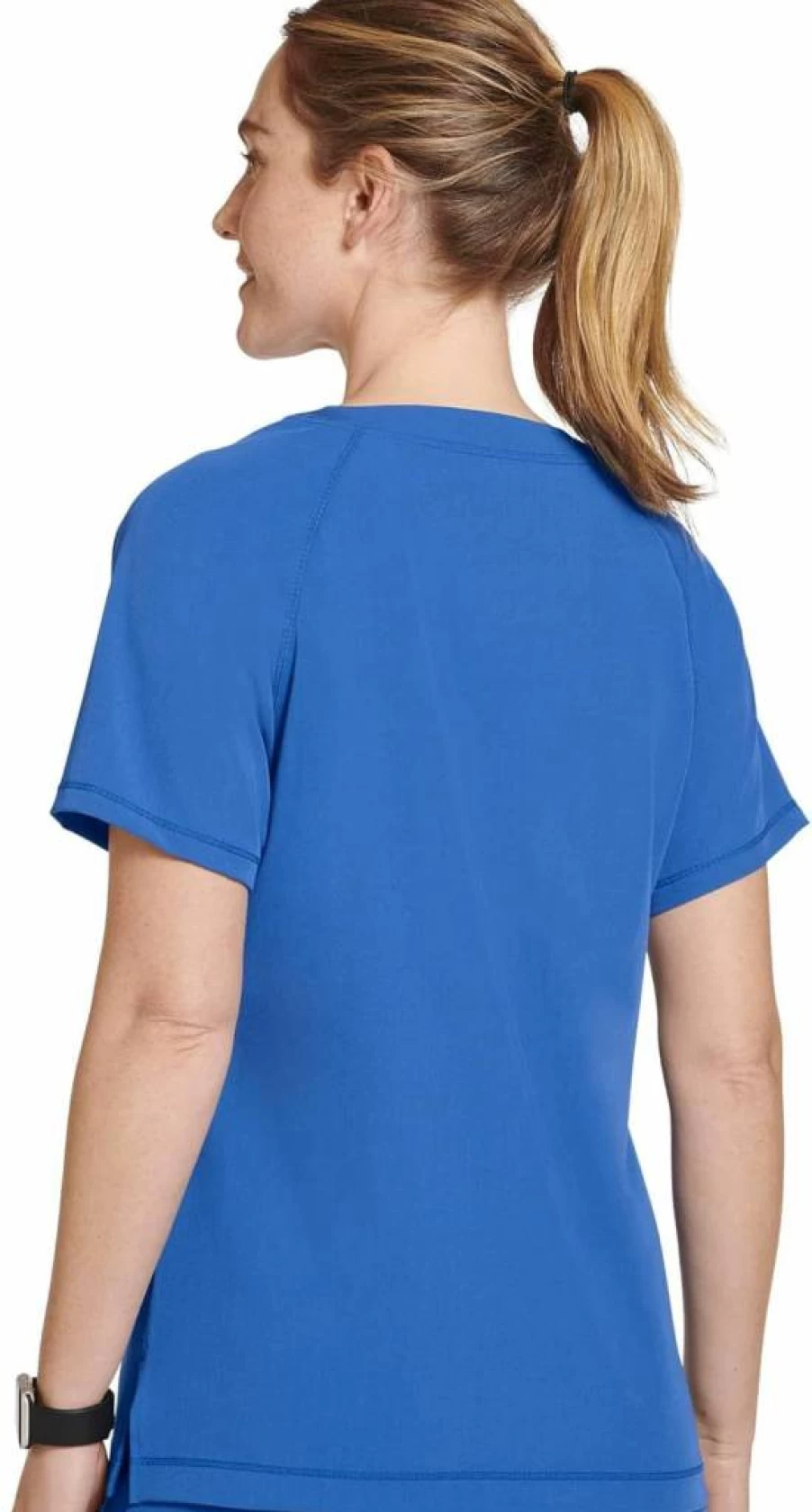 Jockey Women's Comfort Crew Scrub Top - Soft & Breathable Nursing Uniform Top