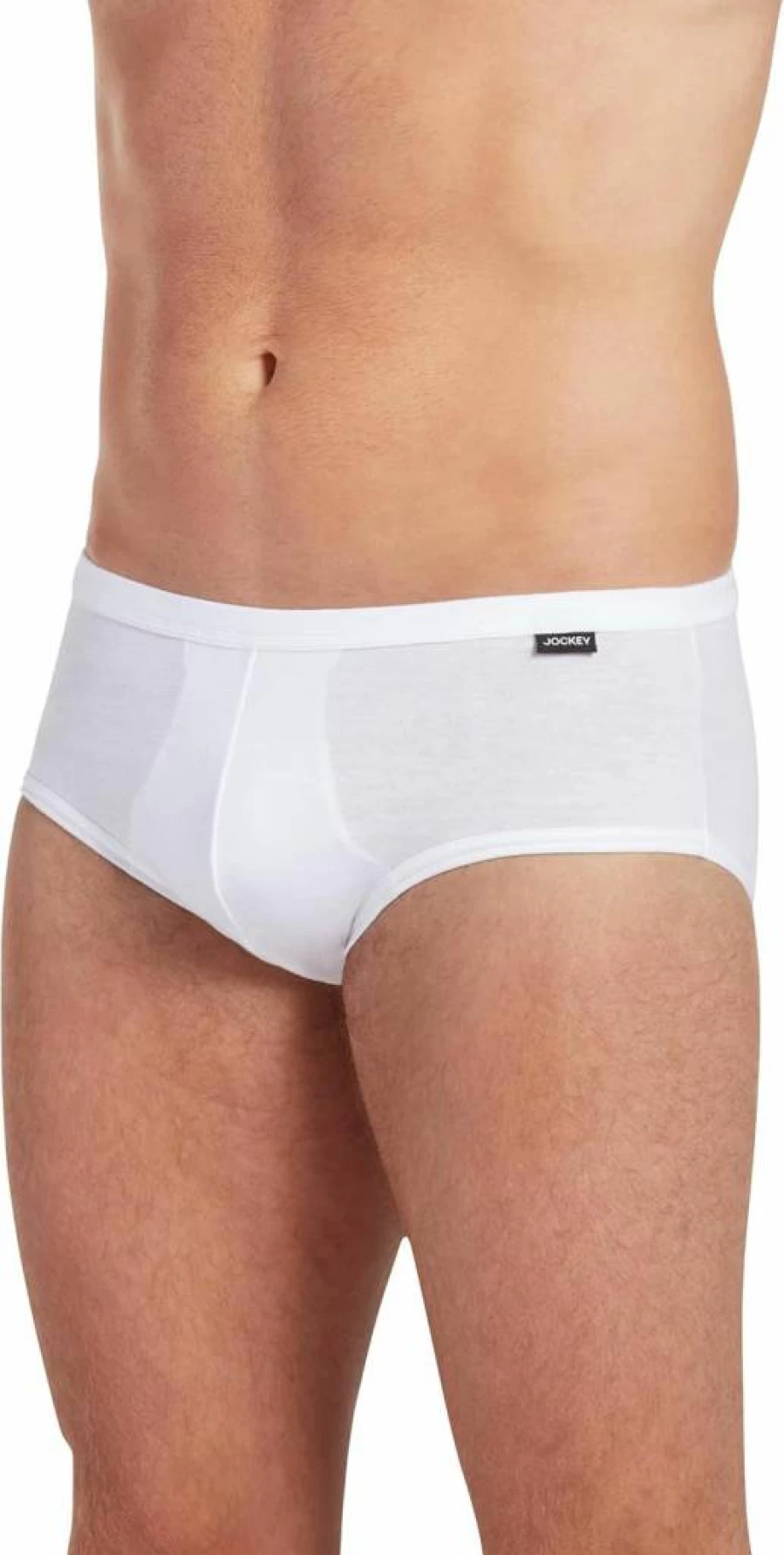 Jockey Men's Elance Poco Brief Underwear 6-Pack - Comfortable Cotton Men's Underwear Multipack