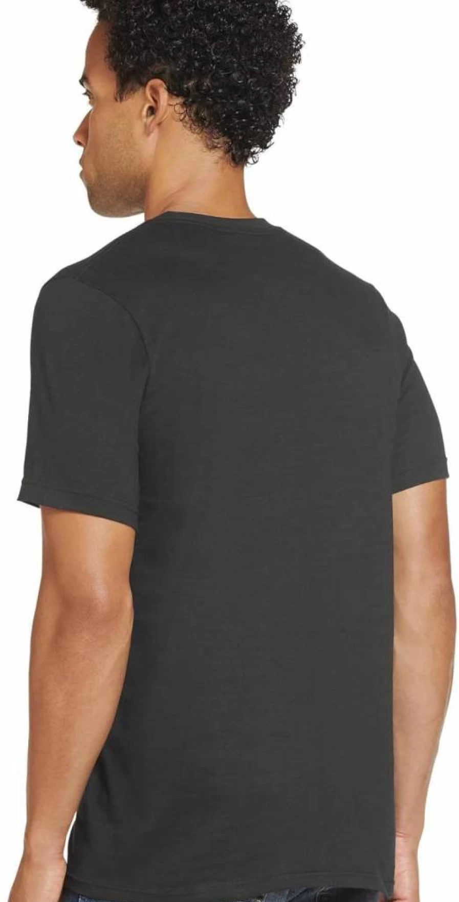 Jockey Men's 100% Cotton Crew Neck Undershirt T-Shirt 2-Pack - Tall Size, Made in USA