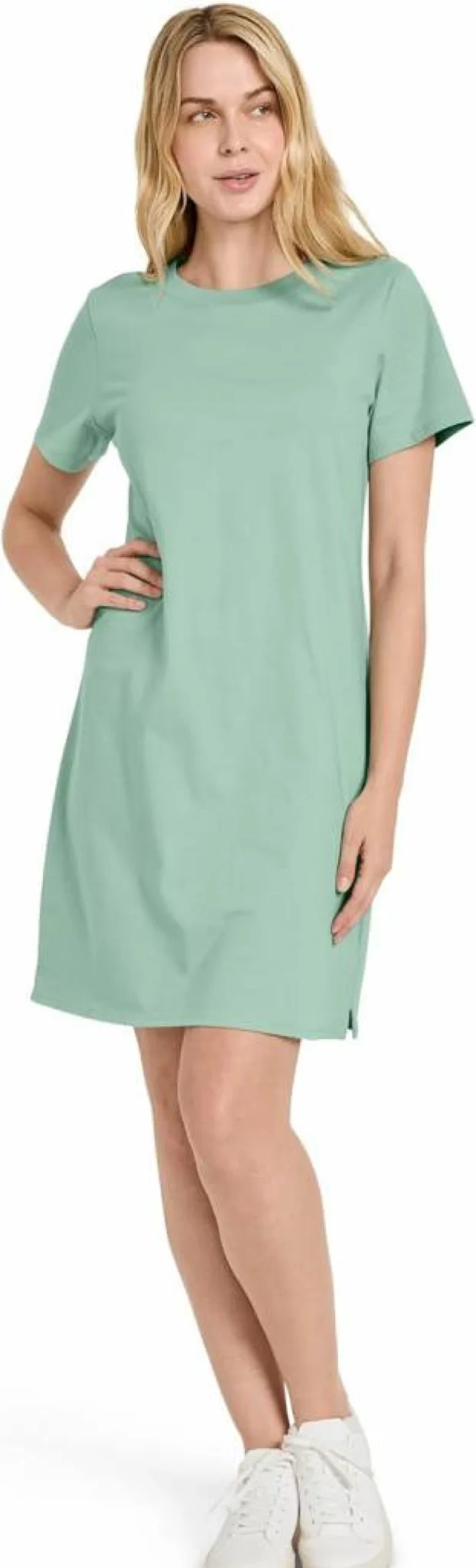 Jockey Women's Organic Cotton T-Shirt Dress - Comfortable Activewear Lounge Dress