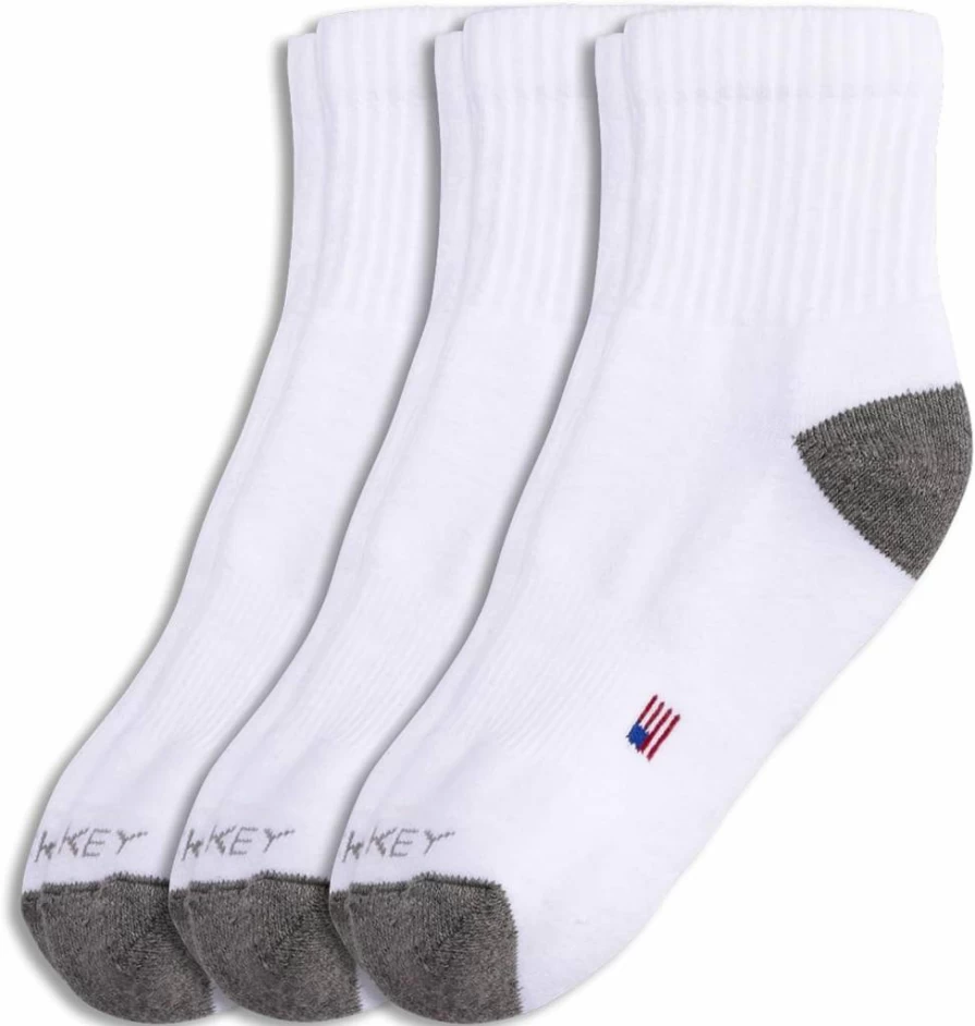 Jockey Women's Quarter Socks 3-Pack - Made in USA, Comfort & Durability
