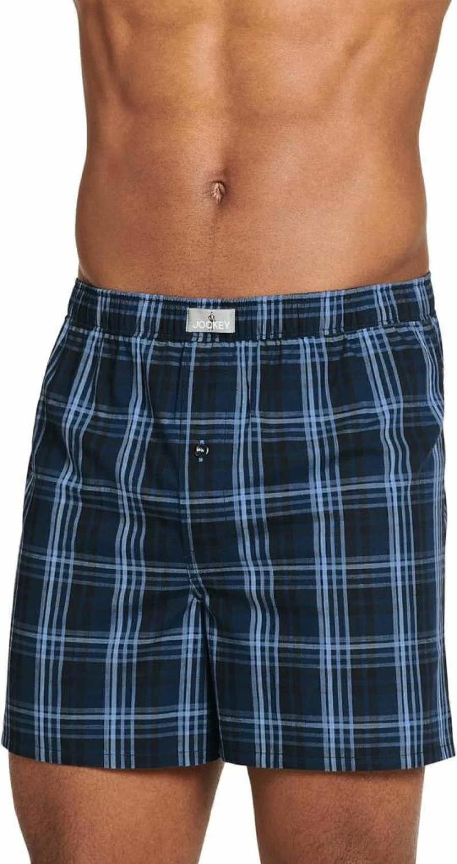 Jockey Men's 100% Cotton 5-Inch Boxer Briefs - Soft Breathable Underwear for Comfort All Day