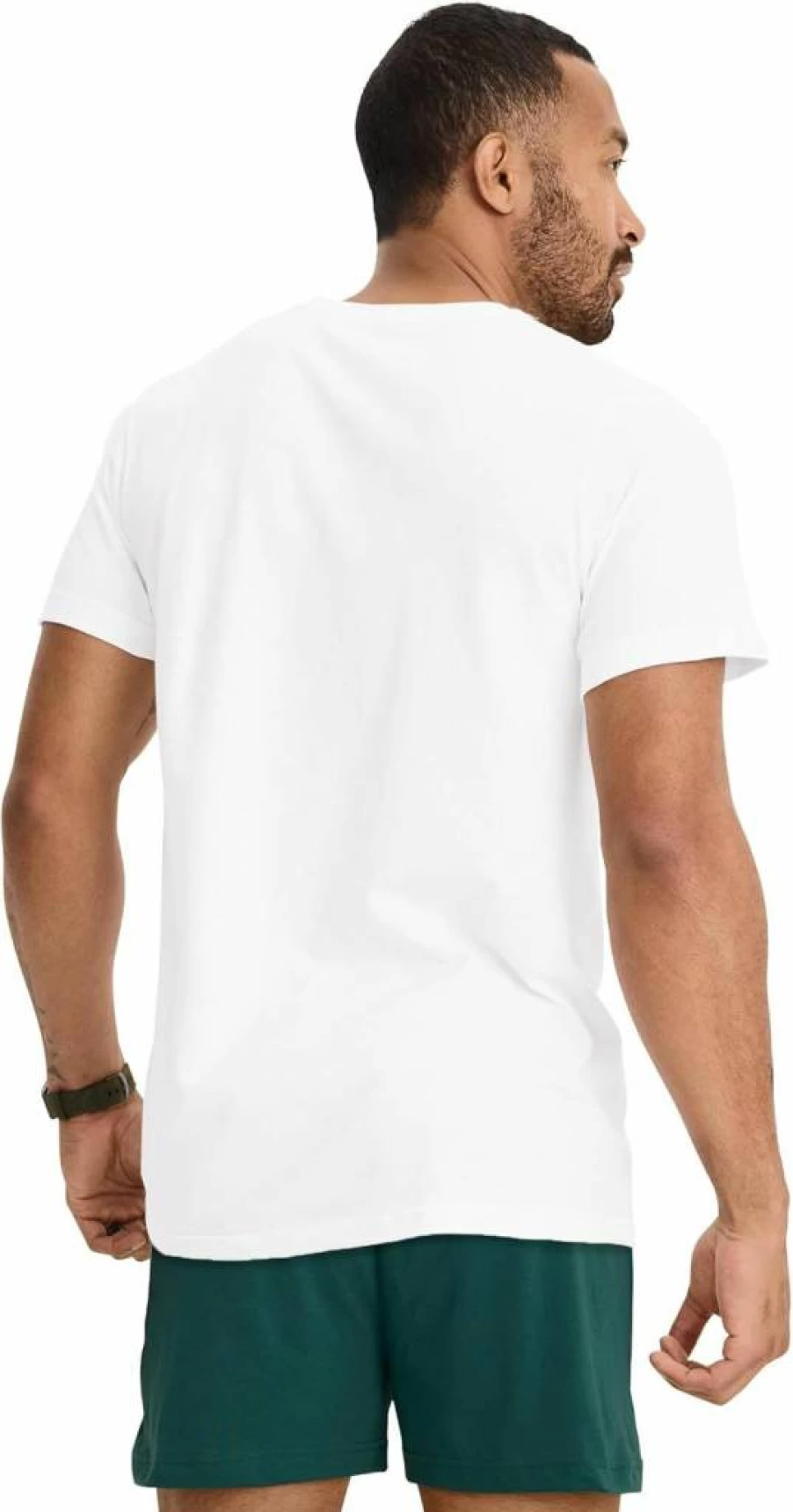 Jockey Men's Cool Comfort Cotton Stretch Crew Neck Undershirt - Breathable Soft Fit Undershirt for Men