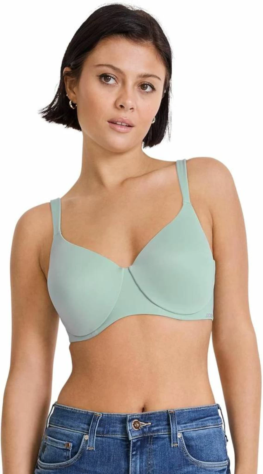 Jockey Women's Full Coverage Comfort Bra with Cushion Wire Support - Soft Supportive Underwire Bra
