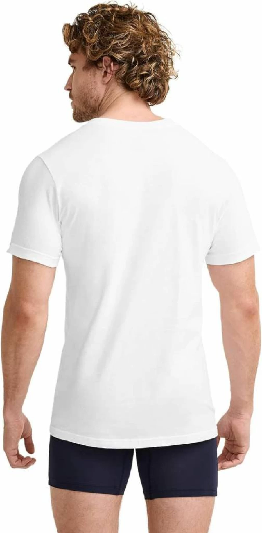Jockey Men's Classic V-Neck Undershirts 12-Pack - Soft Breathable Cotton Crewneck Undertops for Men