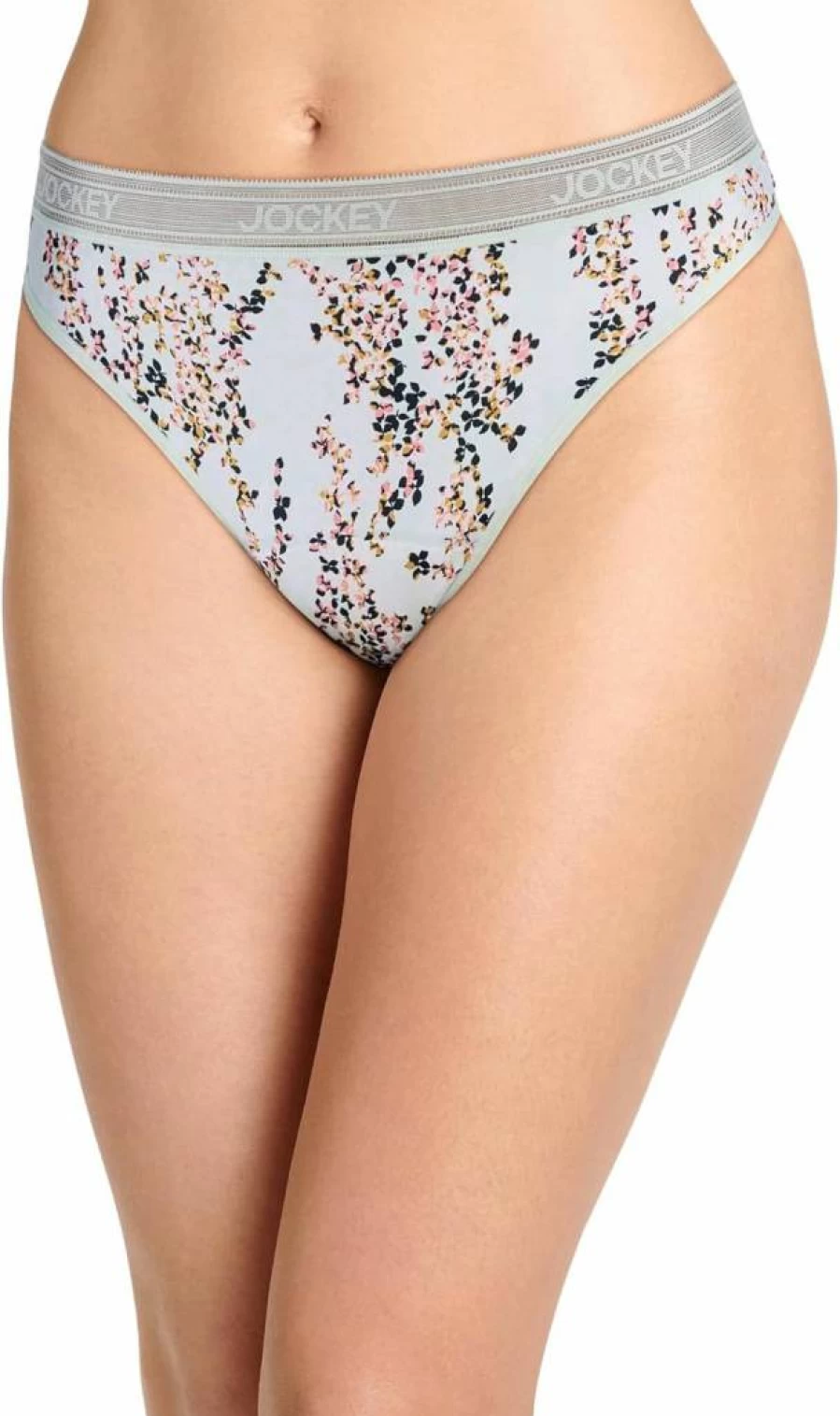 Jockey Women's Microfiber Thong - Light Absorbency, Comfortable & Worry-Free Underwear