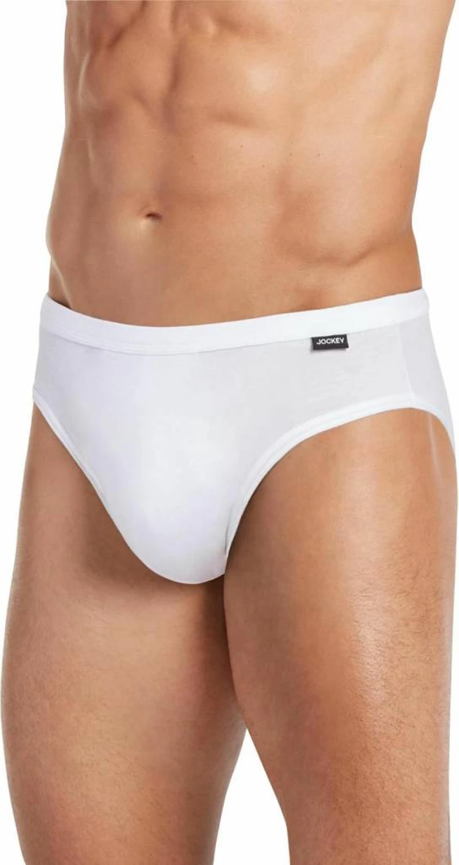 Jockey Men's Elance Bikini Underwear 6-Pack - Comfortable & Breathable Cotton Briefs for Men