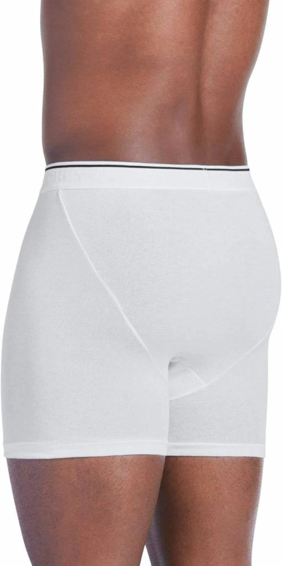 Jockey Men's Cotton 5-Inch Boxer Brief Underwear - 6-Pack Comfortable Breathable Pouch Support