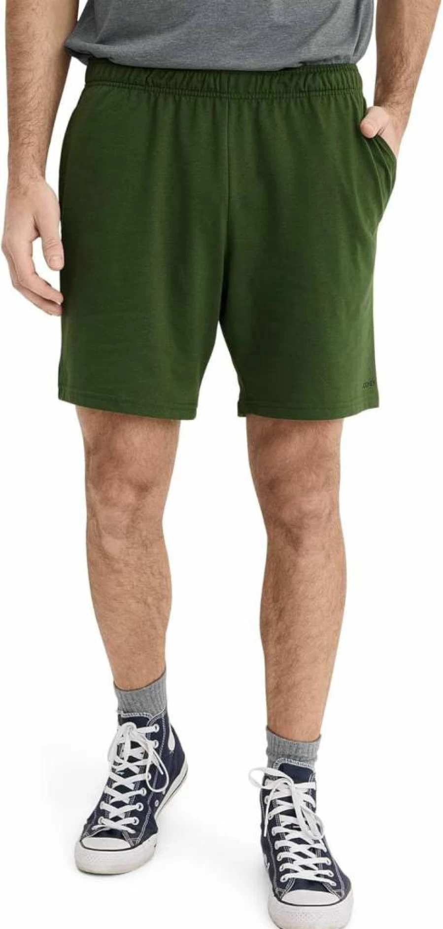 Jockey Men's Athletic Performance Knit Shorts - Breathable Activewear for Running & Gym