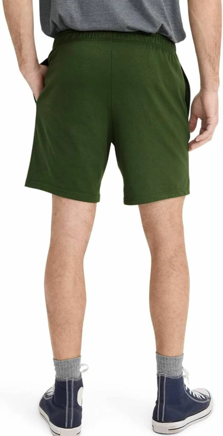 Jockey Men's Athletic Performance Knit Shorts - Breathable Activewear for Running & Gym