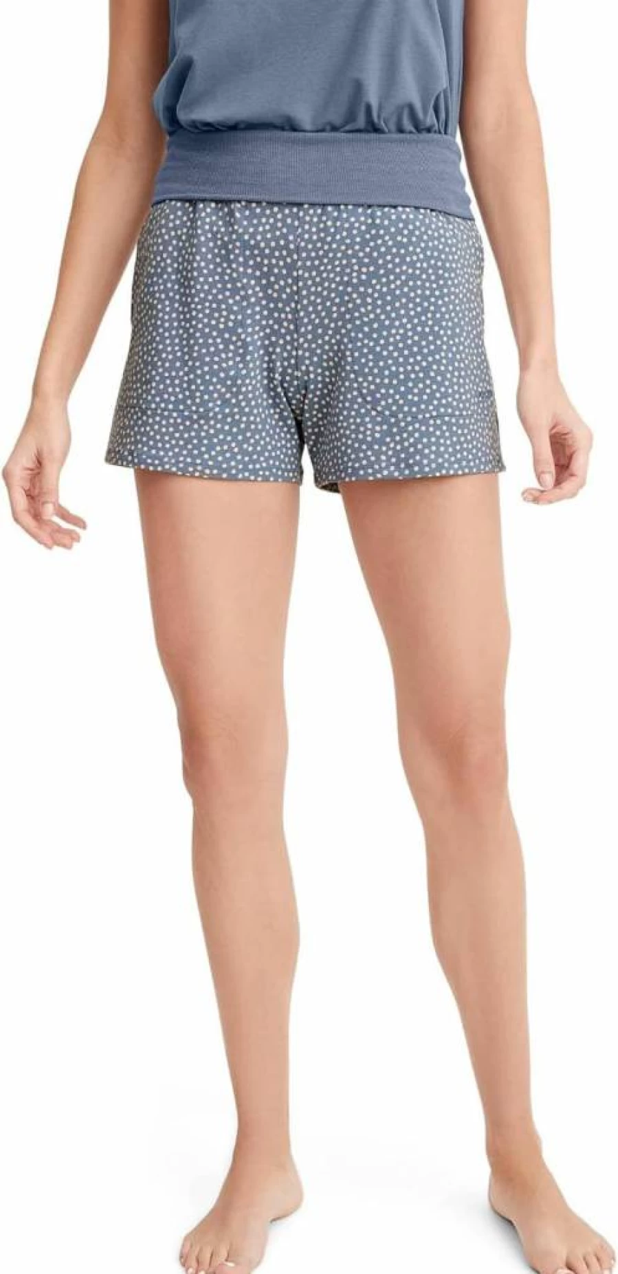 Jockey Women's Soft Touch Luxe Foldover Lounge Shorts - Comfortable Loungewear for Women