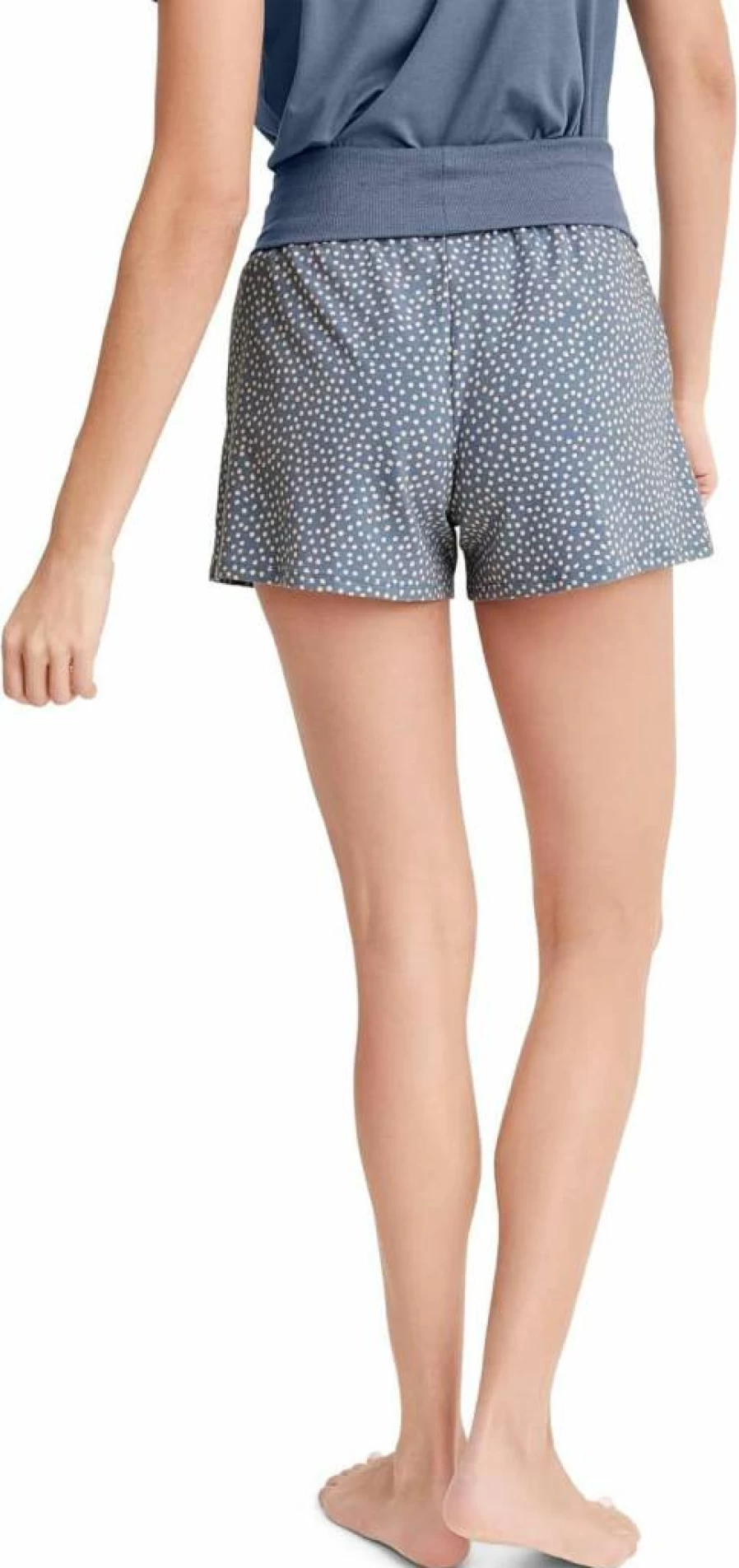 Jockey Women's Soft Touch Luxe Foldover Lounge Shorts - Comfortable Loungewear for Women