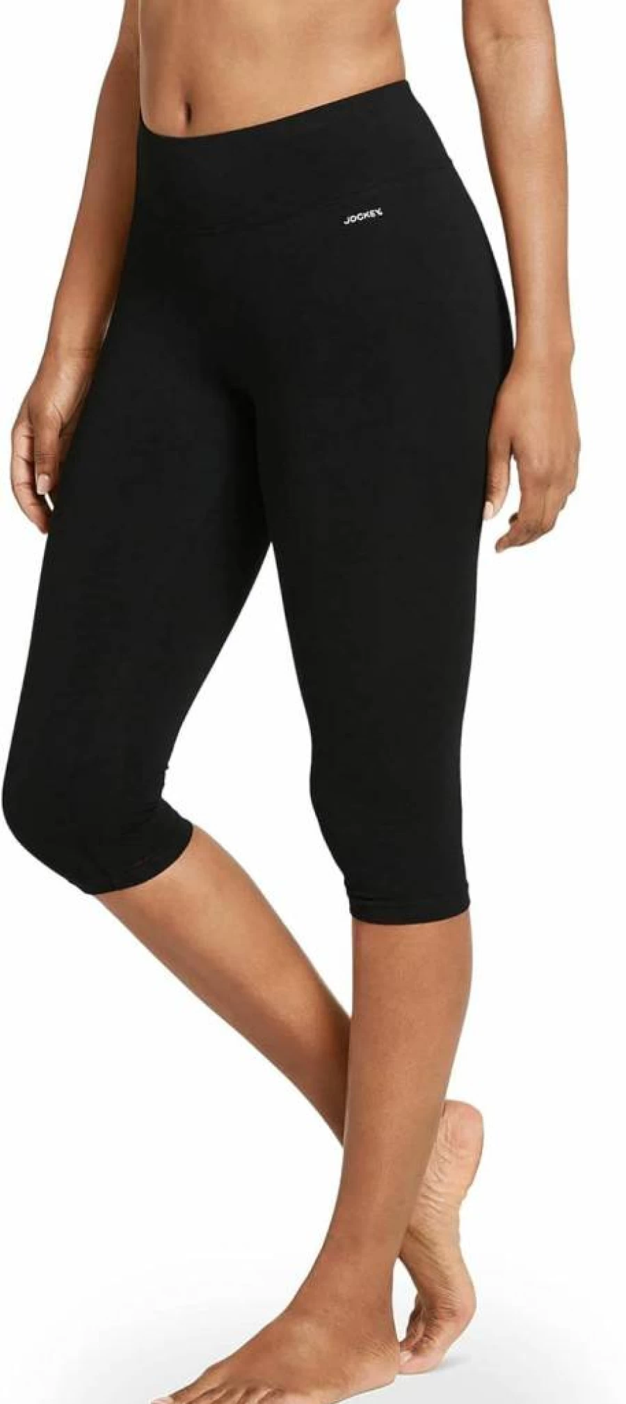 Jockey Women's Cotton Stretch Activewear Leggings for Yoga & Judo | Comfortable Workout Pants