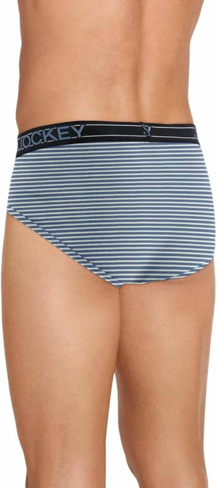 Jockey Men's Cotton Blend Brief Underwear - 5 Pack, Lightweight Comfort, Breathable & Soft