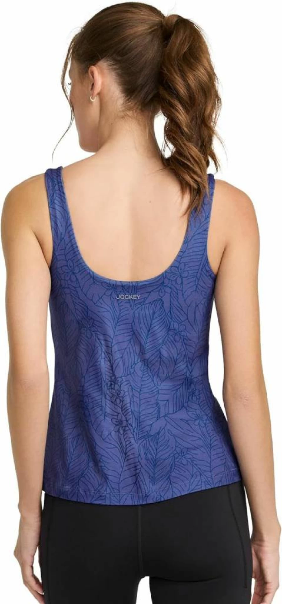 Jockey Women's EverActive Tank Top with Built-In Bra - Comfortable Workout Activewear