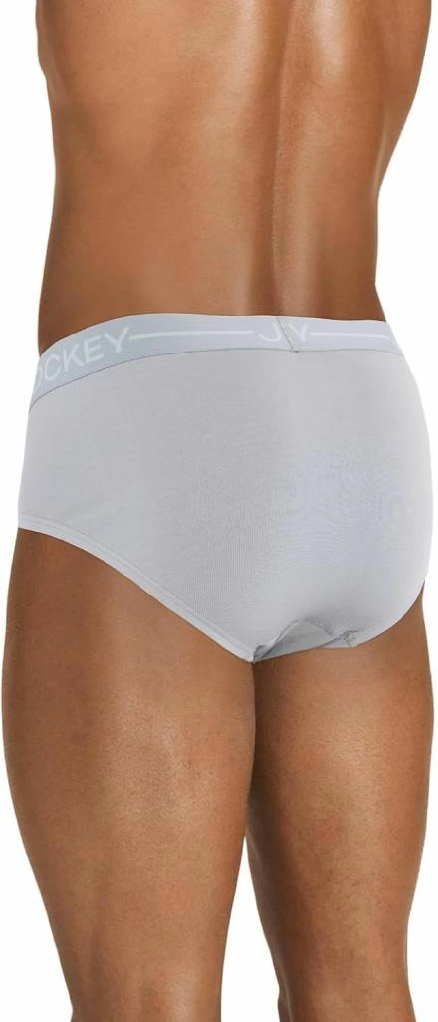 Jockey Men's Organic Cotton Stretch Brief Underwear - Soft Comfortable Breathable 3-Pack