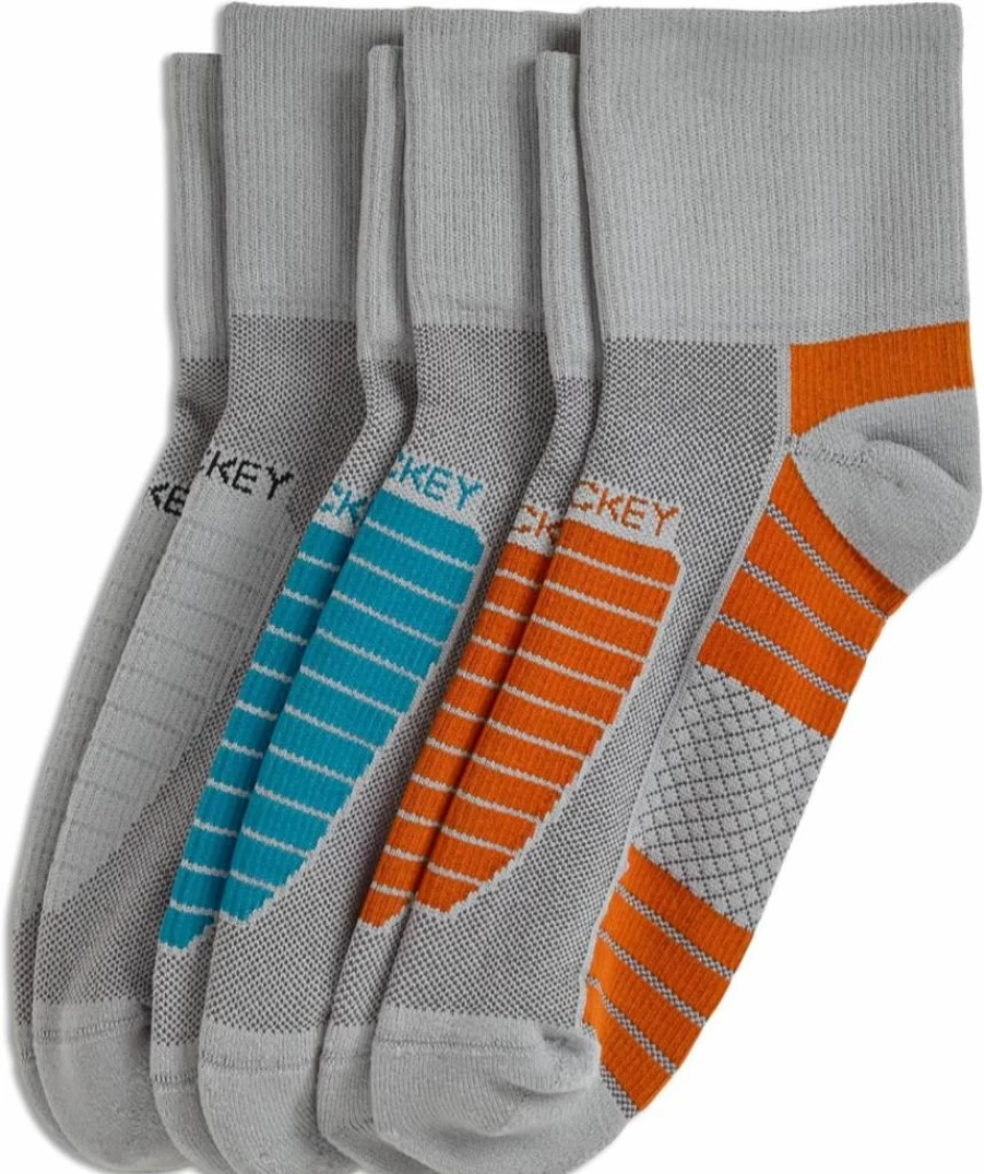 Jockey Men's Sport Quarter Socks 3-Pack - Made in USA, Breathable Athletic Socks for Running & Casual Wear