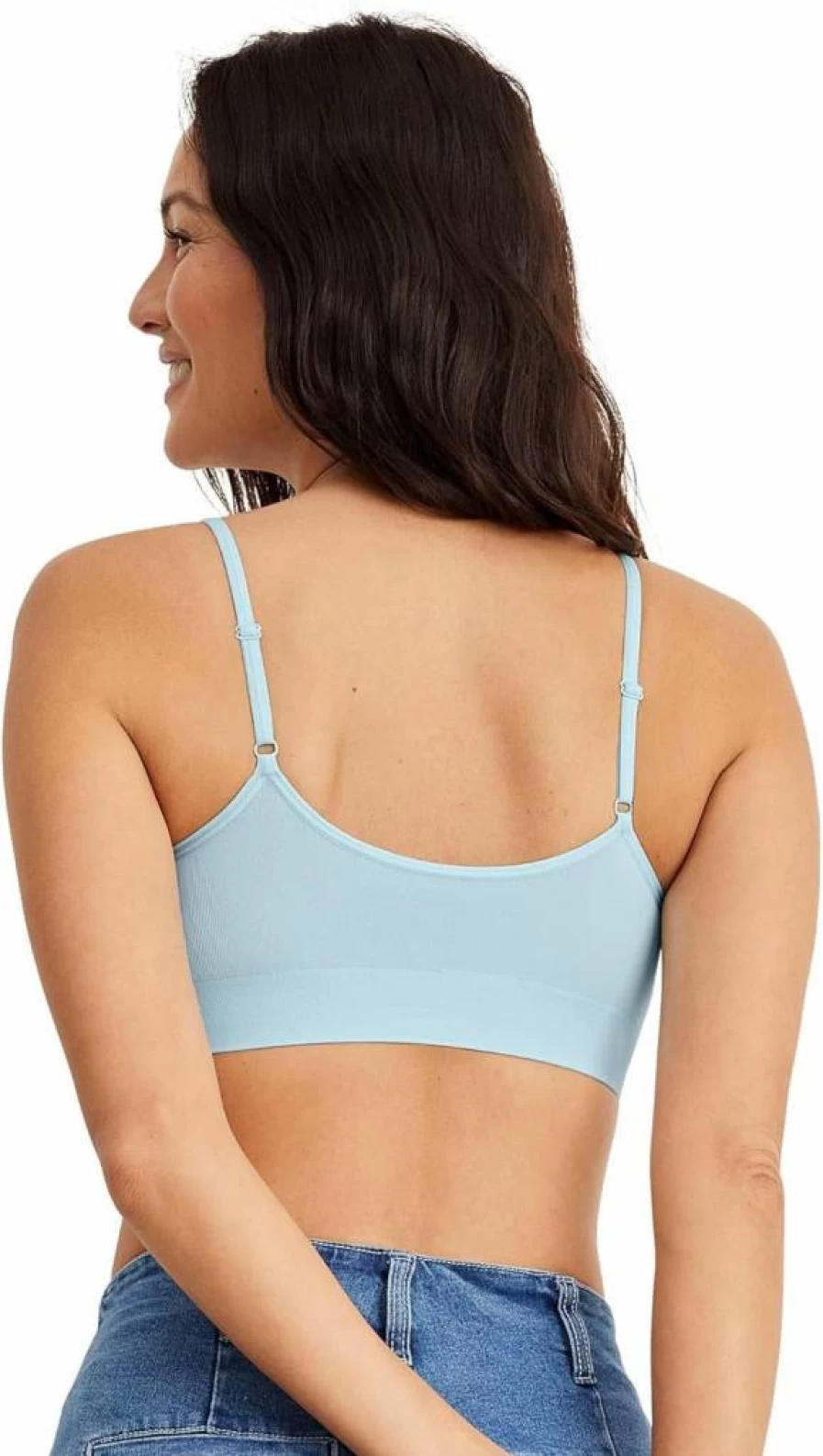 Jockey Women's Seamfree Comfort Stretch Bralette - Modern Micro Cami Strap Bra
