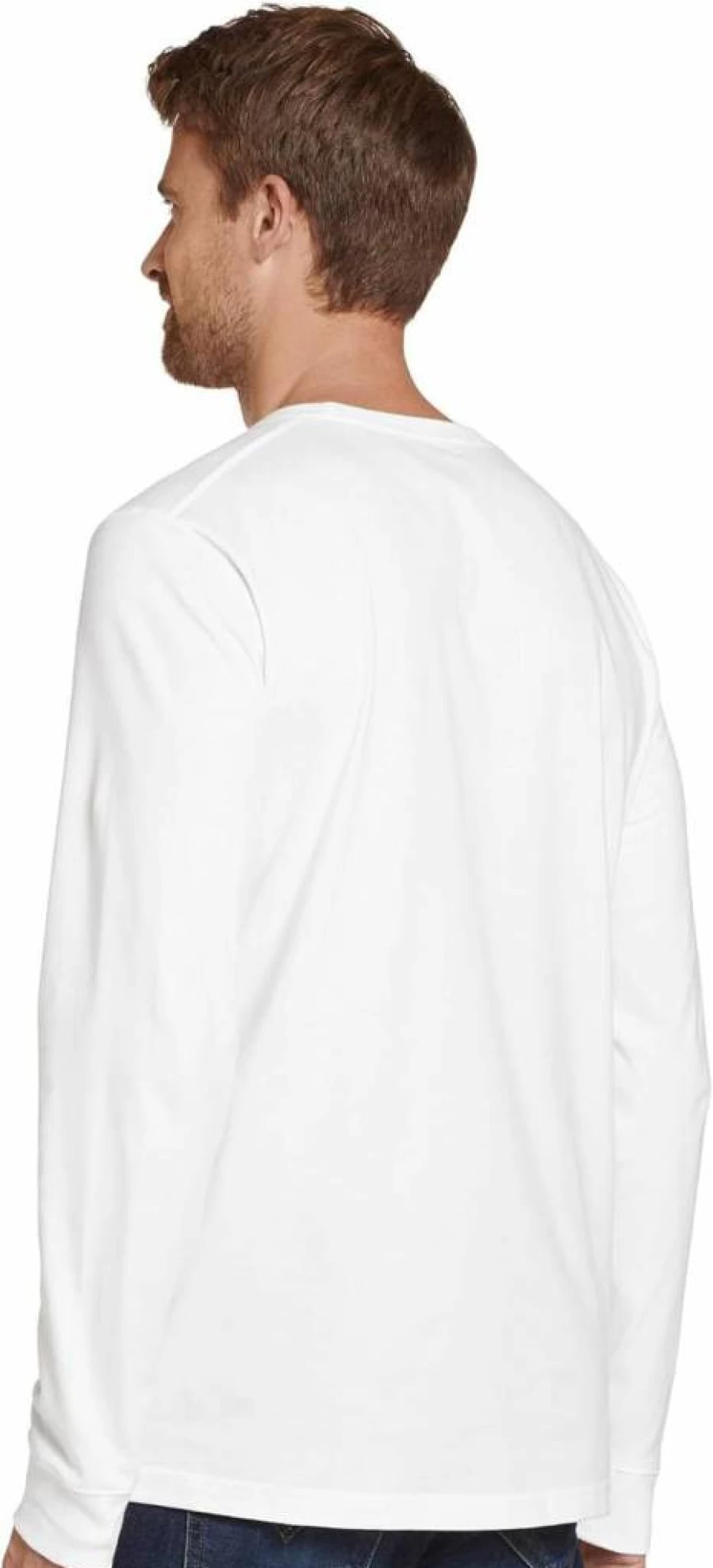 Jockey Men's Heritage Long Sleeve T-Shirt | Made in USA | Casual Cotton Tee