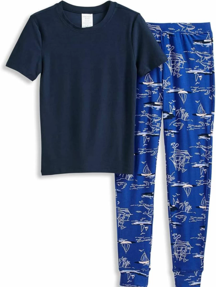 Jockey Boys' Ultra Soft Sleepwear Set - Comfortable Jogger Pajamas for Kids