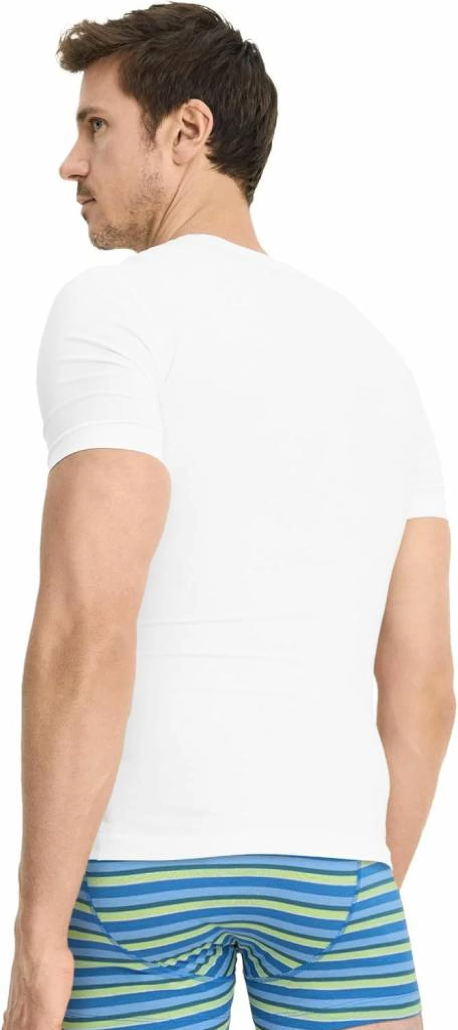 Jockey Men's Formfit Cotton Stretch Crew Neck Undershirt - Soft Breathable Comfort Fit Underwear