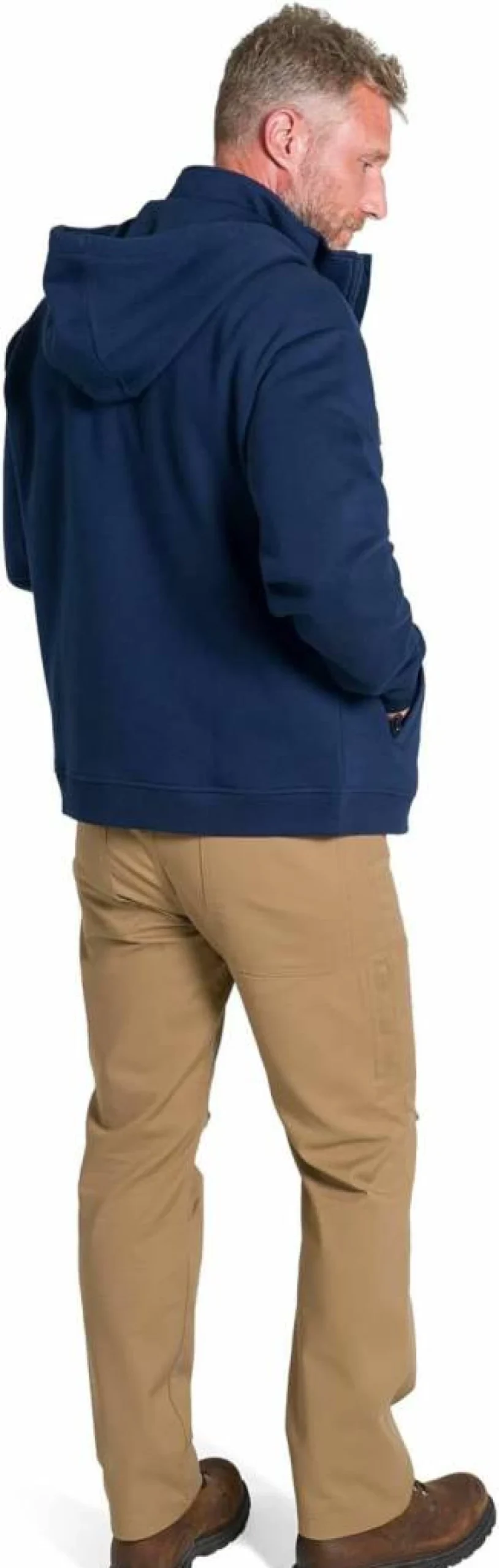 Jockey Men's Full Zip Hoodie - Casual Outdoor Pullover for Men