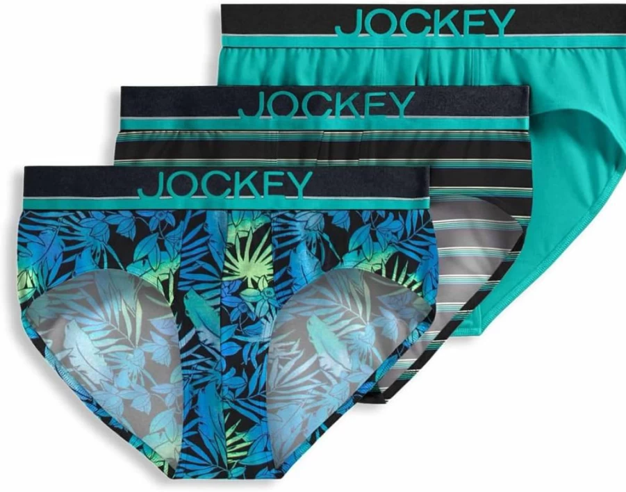 Jockey Men's Cotton Comfort Fit Underwear Briefs - 3 Pack, Breathable & Soft