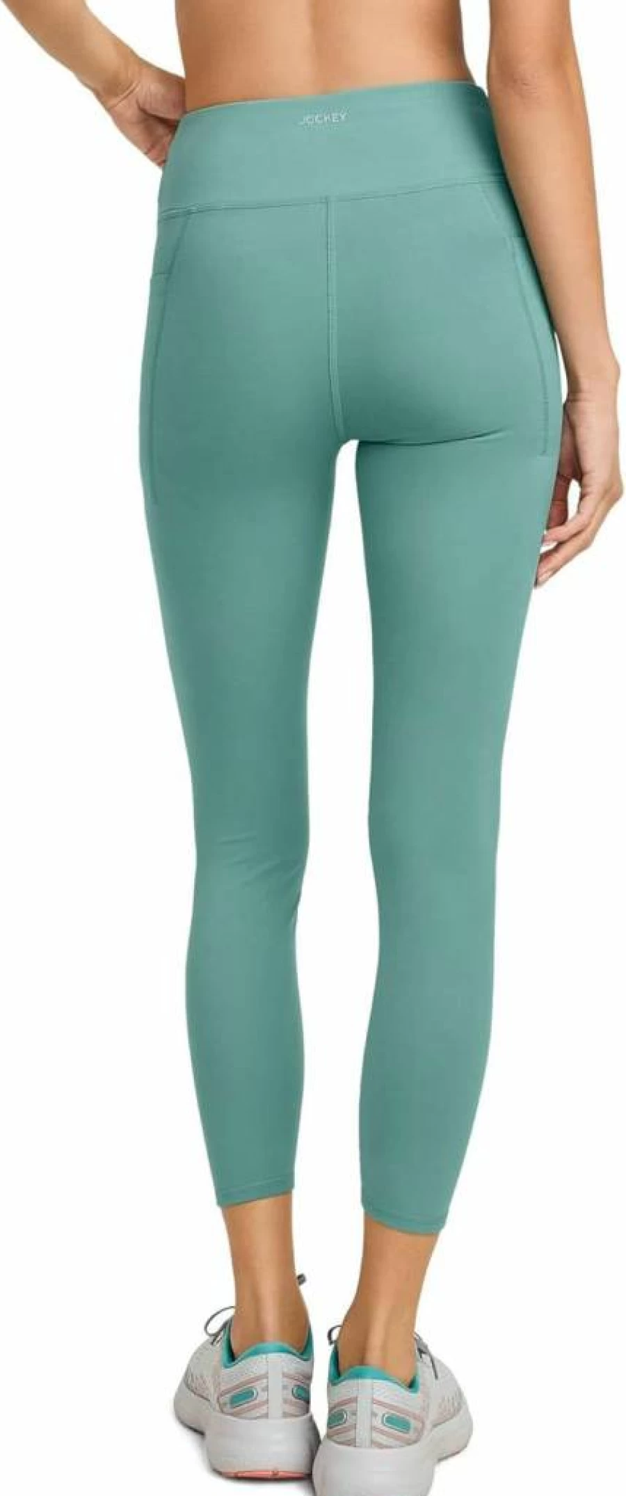 Jockey Women's EverActive 7/8 High-Waisted Workout Leggings for Yoga & Running