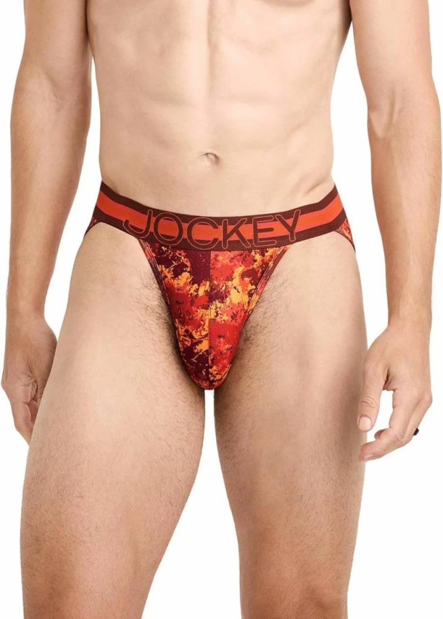 Jockey Men's Sport Bikini Underwear with Stability Pouch - Microfiber Comfort Fit