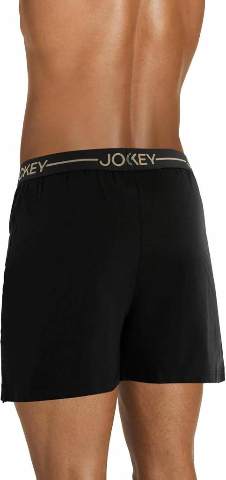 Jockey Men's Organic Cotton 4-Inch Stretch Boxer Briefs - Soft Comfort Underwear