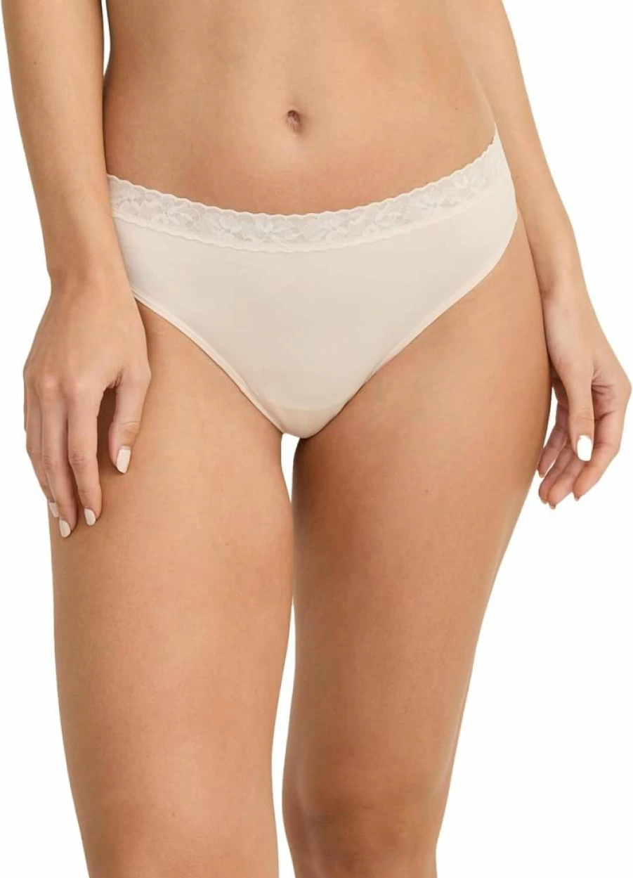 Jockey Women's Lace Thong Underwear - Soft Stretch Microfiber Comfort Panties