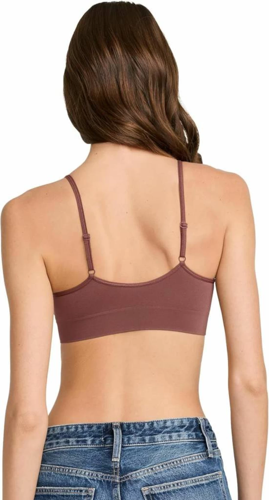 Jockey Women's Seamfree Stretch Cami Strap Bralette - Comfortable Wireless Bra