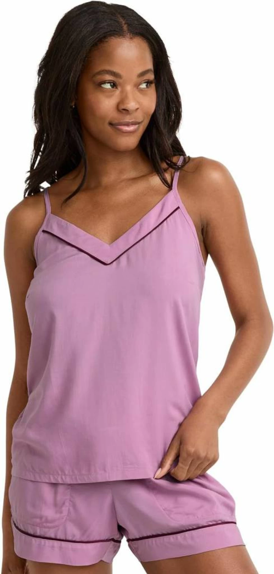 Jockey Women's Soft Touch Luxe Woven Cami Sleepwear - Comfortable Nightwear for Women
