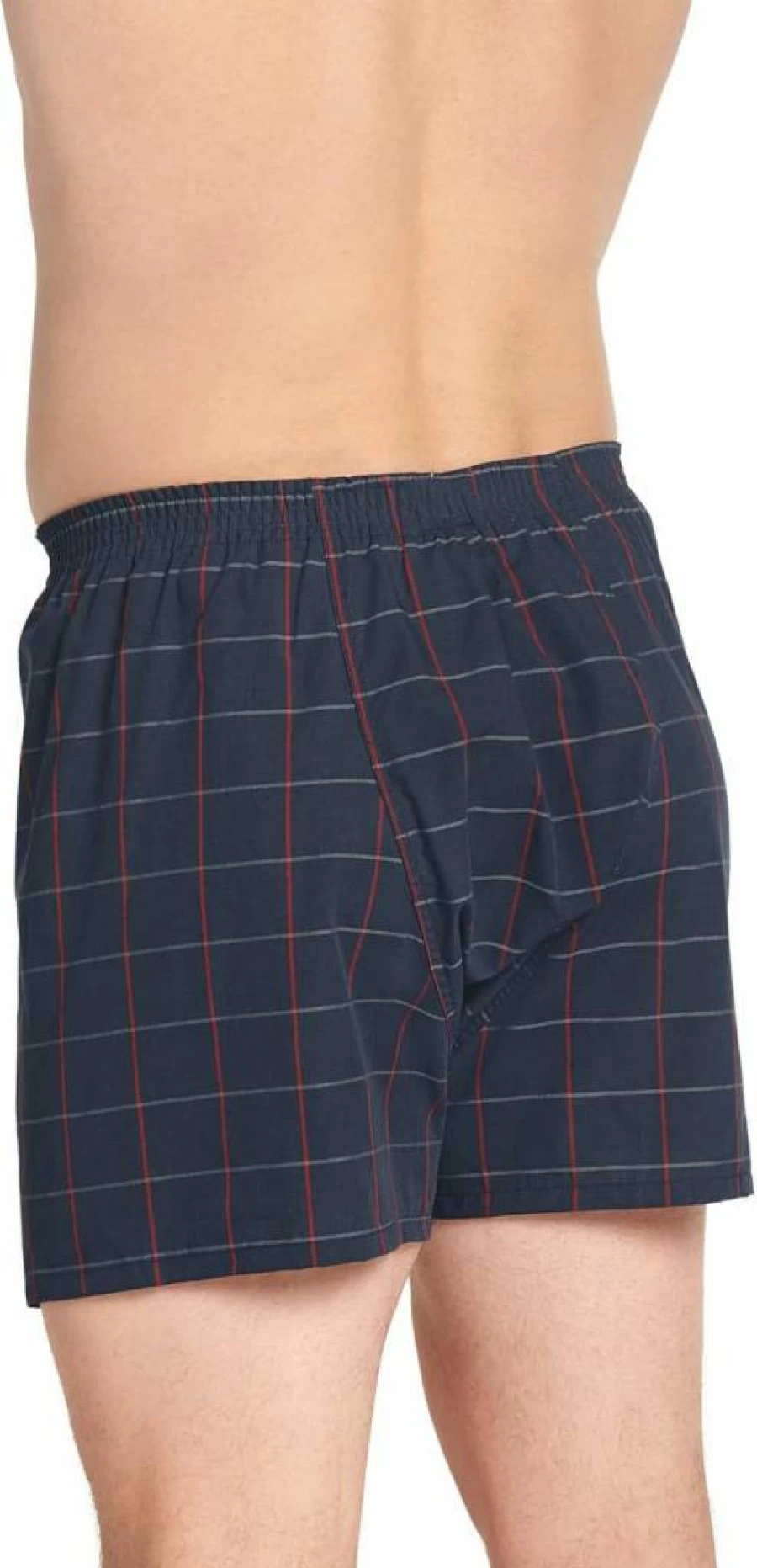 Jockey Men's Cotton Boxer Briefs 5-Inch Inseam Comfort Fit Underwear 2-Pack