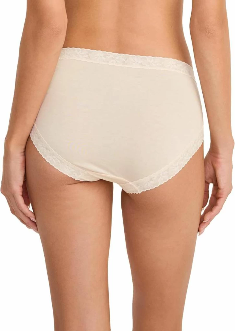 Jockey Women's Supersoft Hi-Cut Underwear with Stretch Lace Comfort